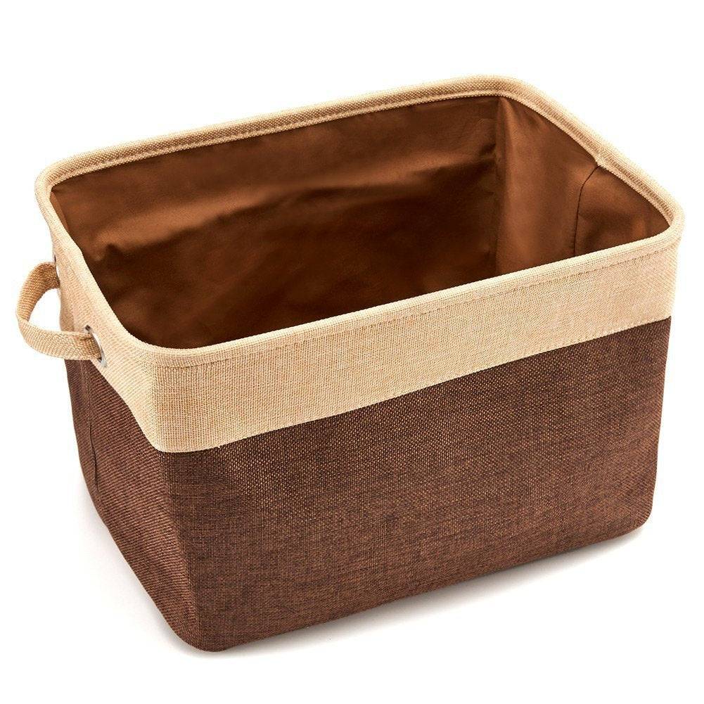 Foldable Linen Storage Containers Japanese Style Basket