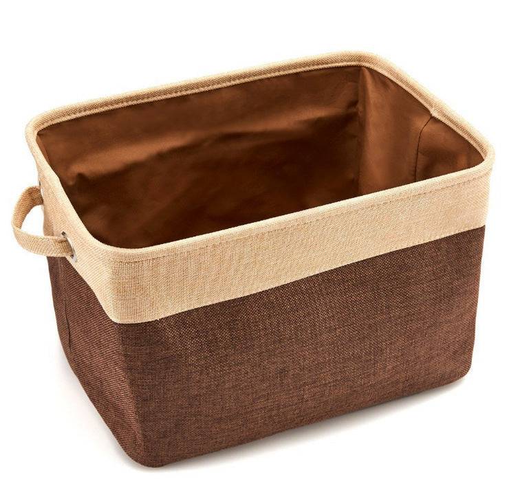 Foldable Linen Storage Containers Japanese Style Basket
