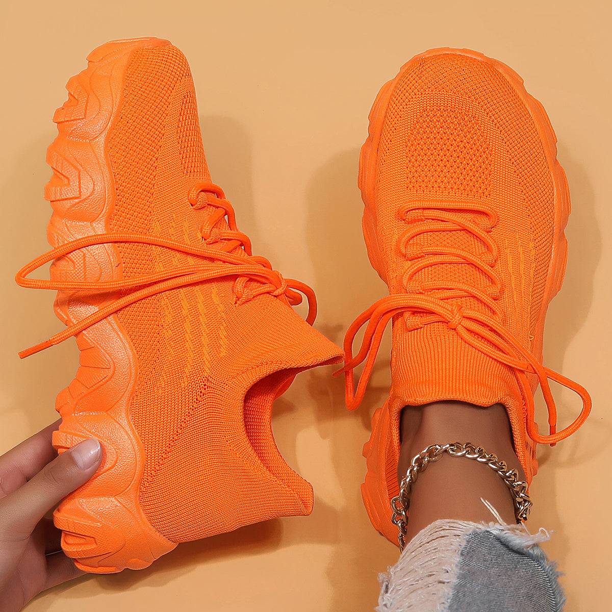 Women's Casual Athletic Sneakers – Lightweight, Breathable Running & Training Shoes for Gym, Walking & Everyday Comfort