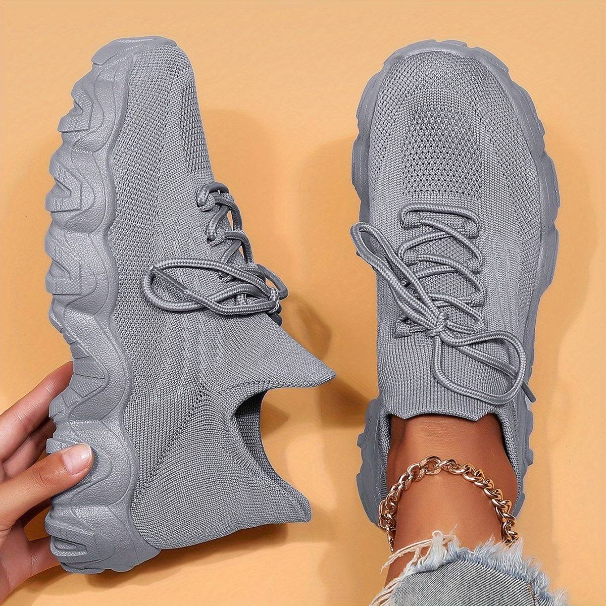 Women's Casual Athletic Sneakers – Lightweight, Breathable Running & Training Shoes for Gym, Walking & Everyday Comfort