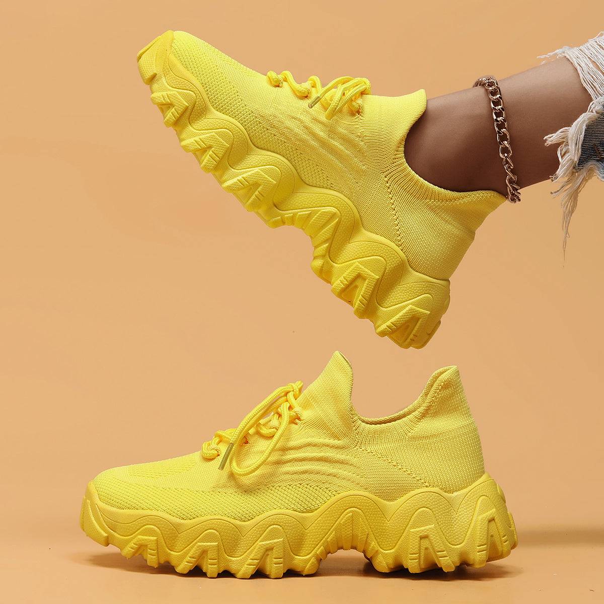 Women's Casual Athletic Sneakers – Lightweight, Breathable Running & Training Shoes for Gym, Walking & Everyday Comfort