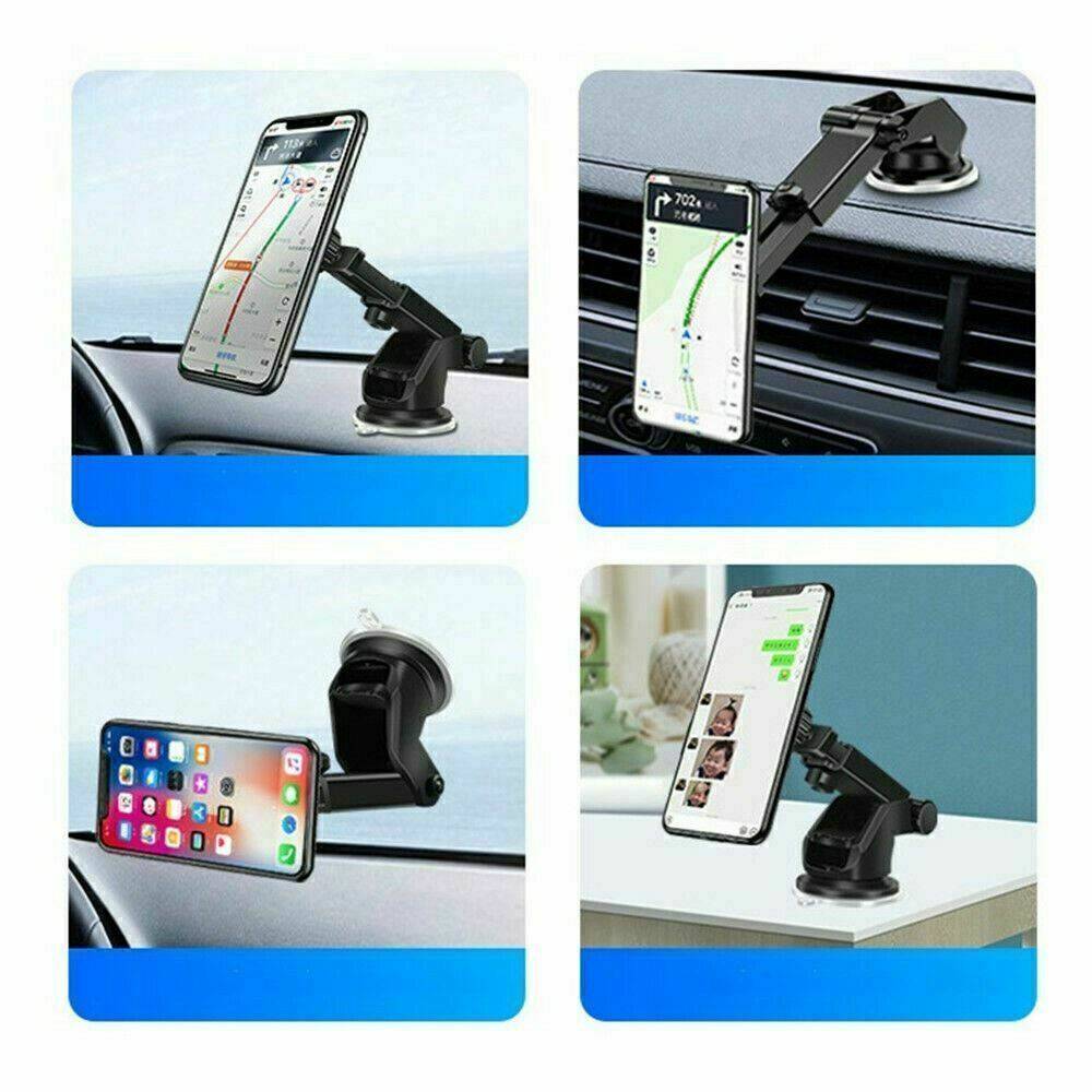 Magnetic Car Phone Holder Adjustable 360 Rotation