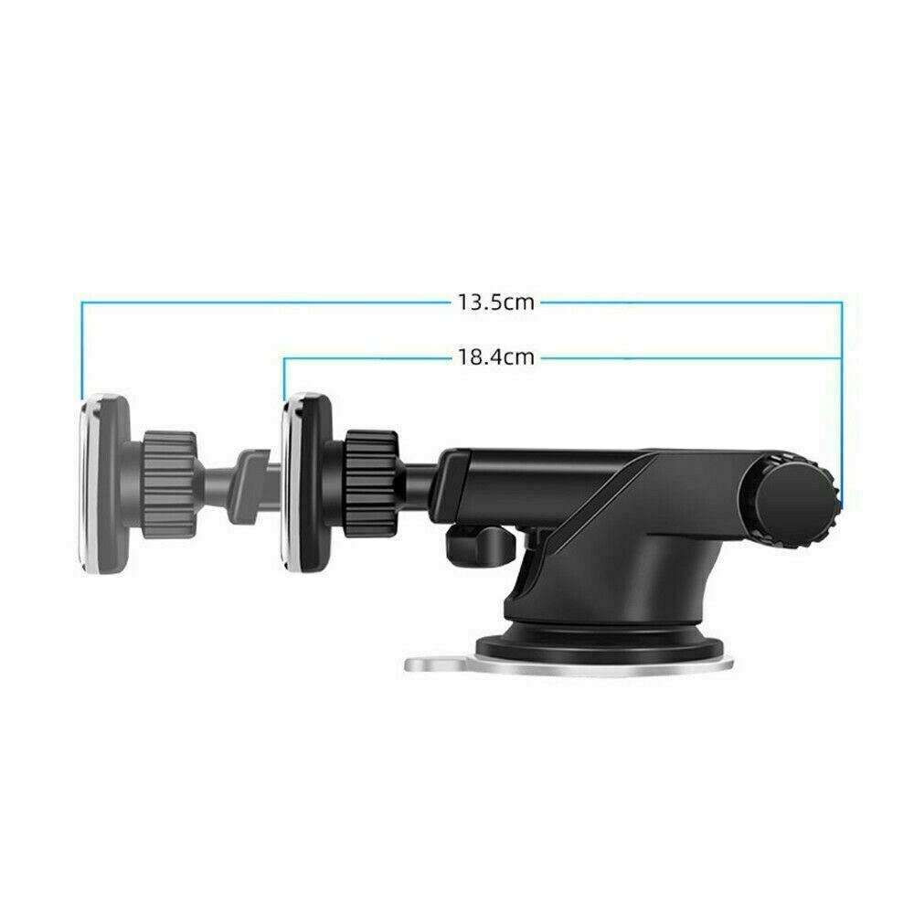 Magnetic Car Phone Holder Adjustable 360 Rotation