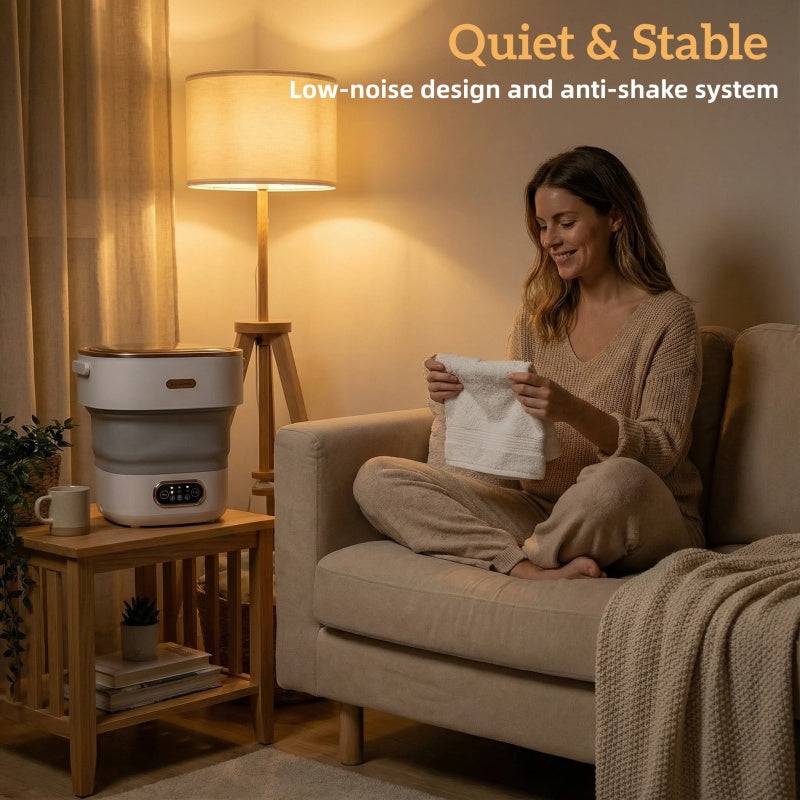 Mini Washing Machine Portable with Spin Function