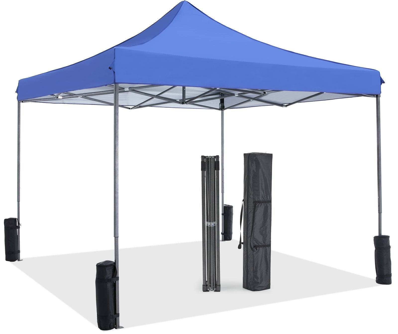 Pop Out Tent 10x10 UV Resistant Adjustable Portable Canopy