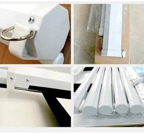 100 Inch Motorized Projector Screen with Remote Control