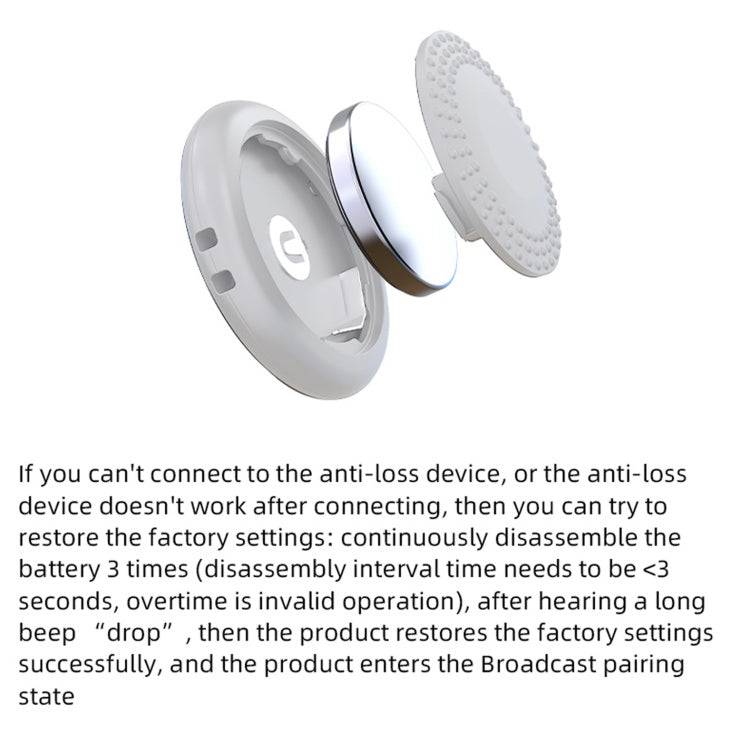 Wireless Bluetooth Tracker Necklace with Long Battery Life