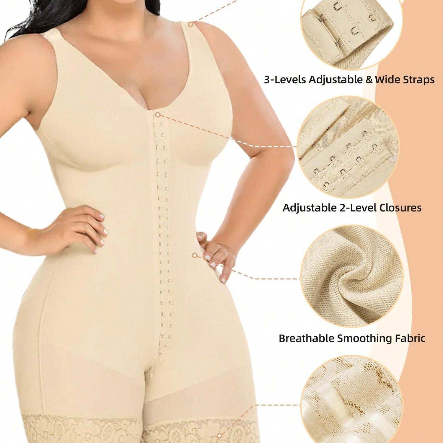 Colombian Shapewear for Women with Tummy Control
