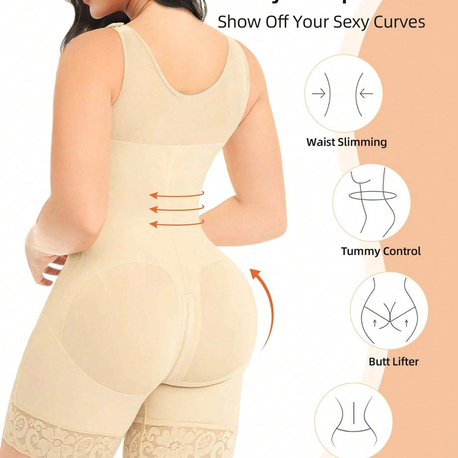 Colombian Shapewear for Women with Tummy Control