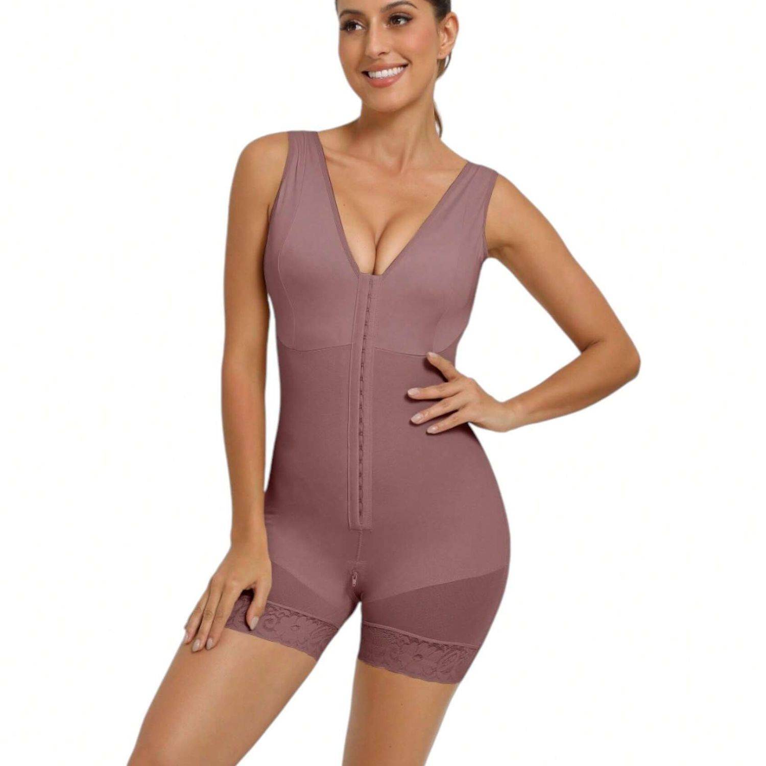 Colombian Full Body Shapewear with Breast Lift Support