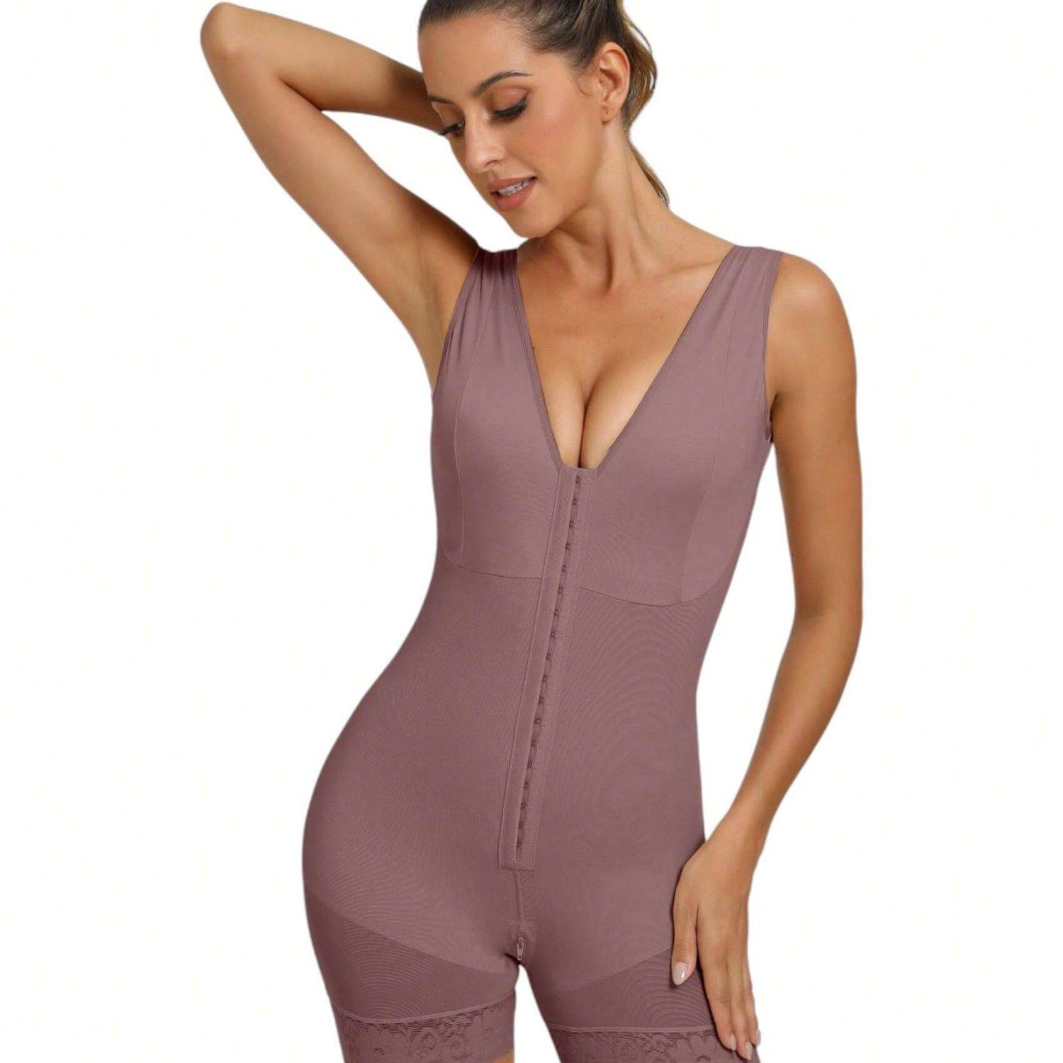 Colombian Full Body Shapewear with Breast Lift Support