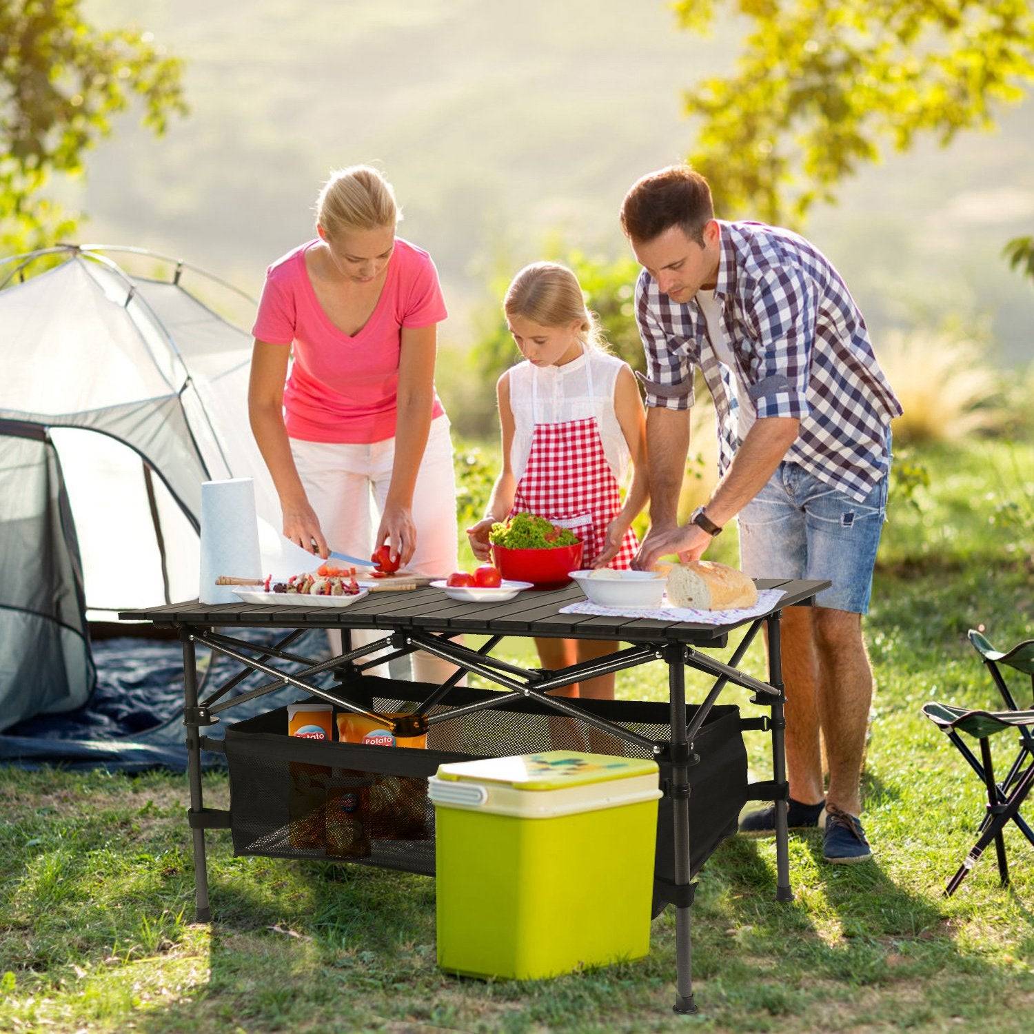 Aluminum Camping Table Foldable with Bag