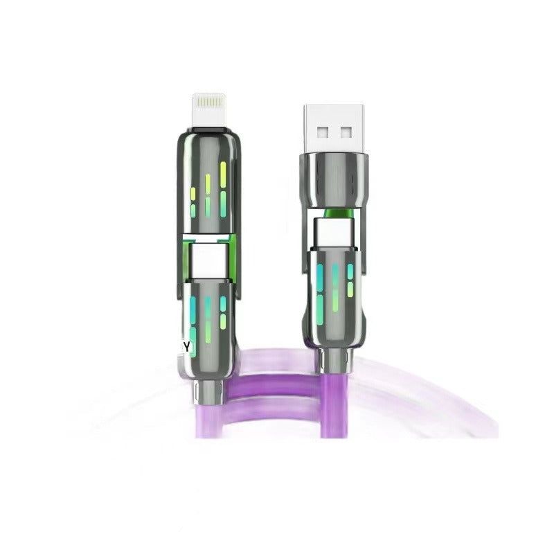 4 in 1 Fast Charging Cable with 240W Power Delivery