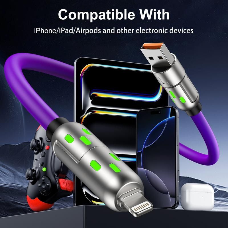 4 in 1 Fast Charging Cable with 240W Power Delivery