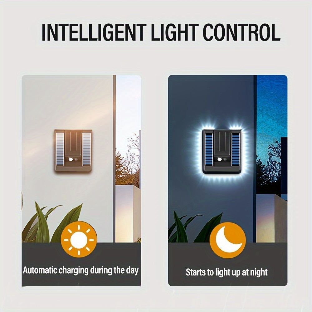 Waterproof Solar Lights with Dusk to Dawn LED Design