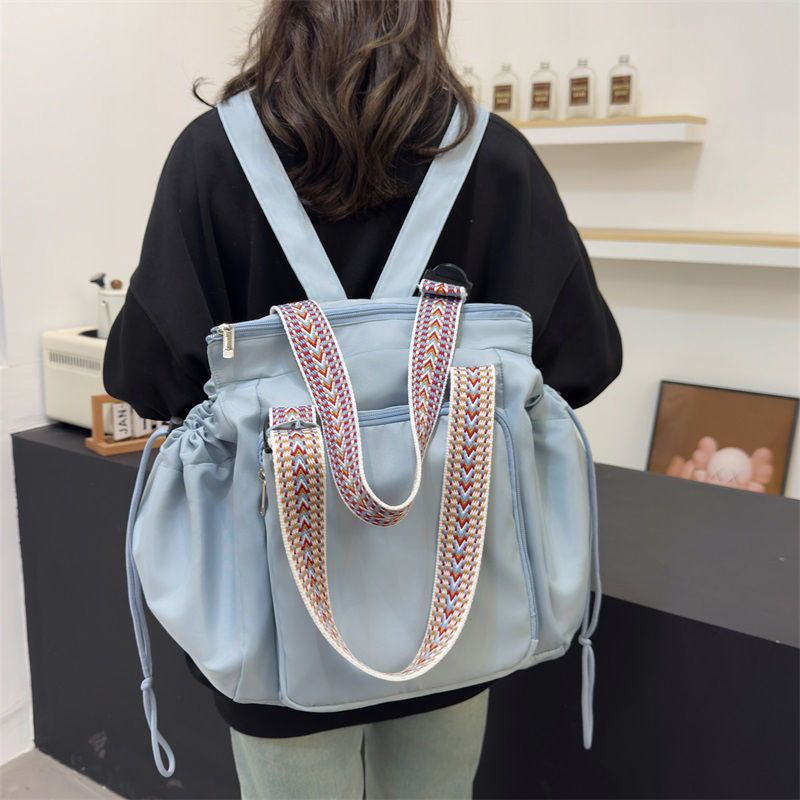 Womens Waterproof Oxford Travel Backpack with Large Capacity