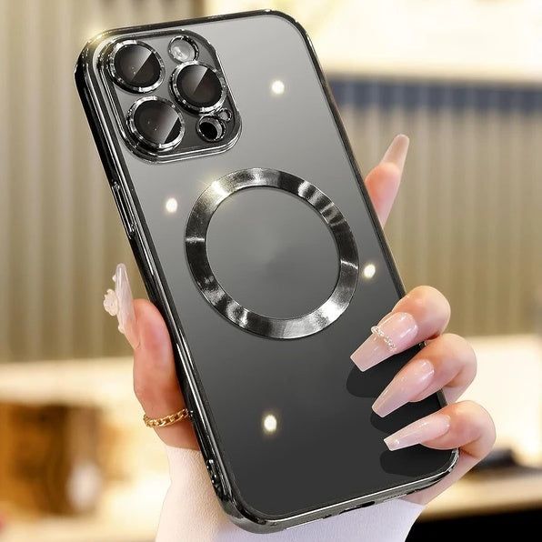 Phone Case MagSafe Magnetic Lens Cover Shockproof Slim