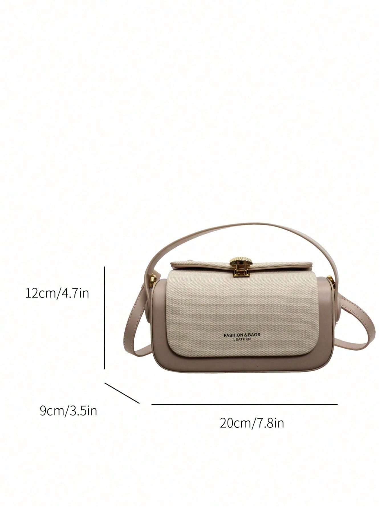 Women Tote Bag Trapezoid Top Handle Large Capacity Purse