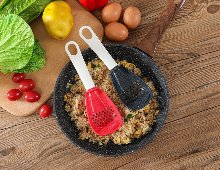 Multifunctional Cooking Spoon Heat Resistant Kitchen Tool