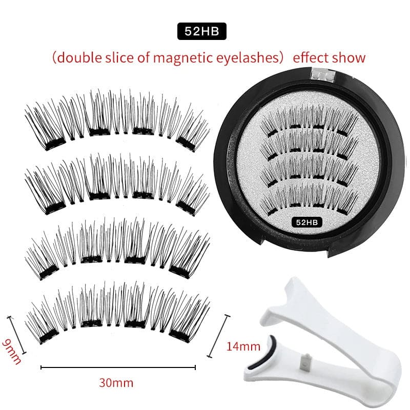 Reusable magnetic false eyelashes - PMMNAPOLES