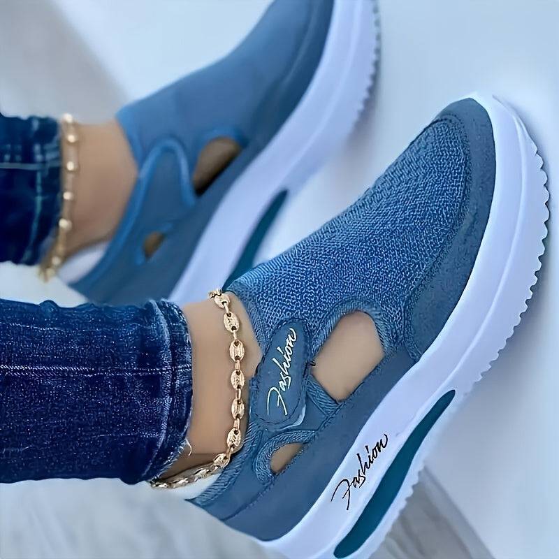 Women’s Casual Sports Shoes, Breathable Mesh Slip-On Sneakers, Comfortable Fashion Athletic Footwear in Multiple Colors