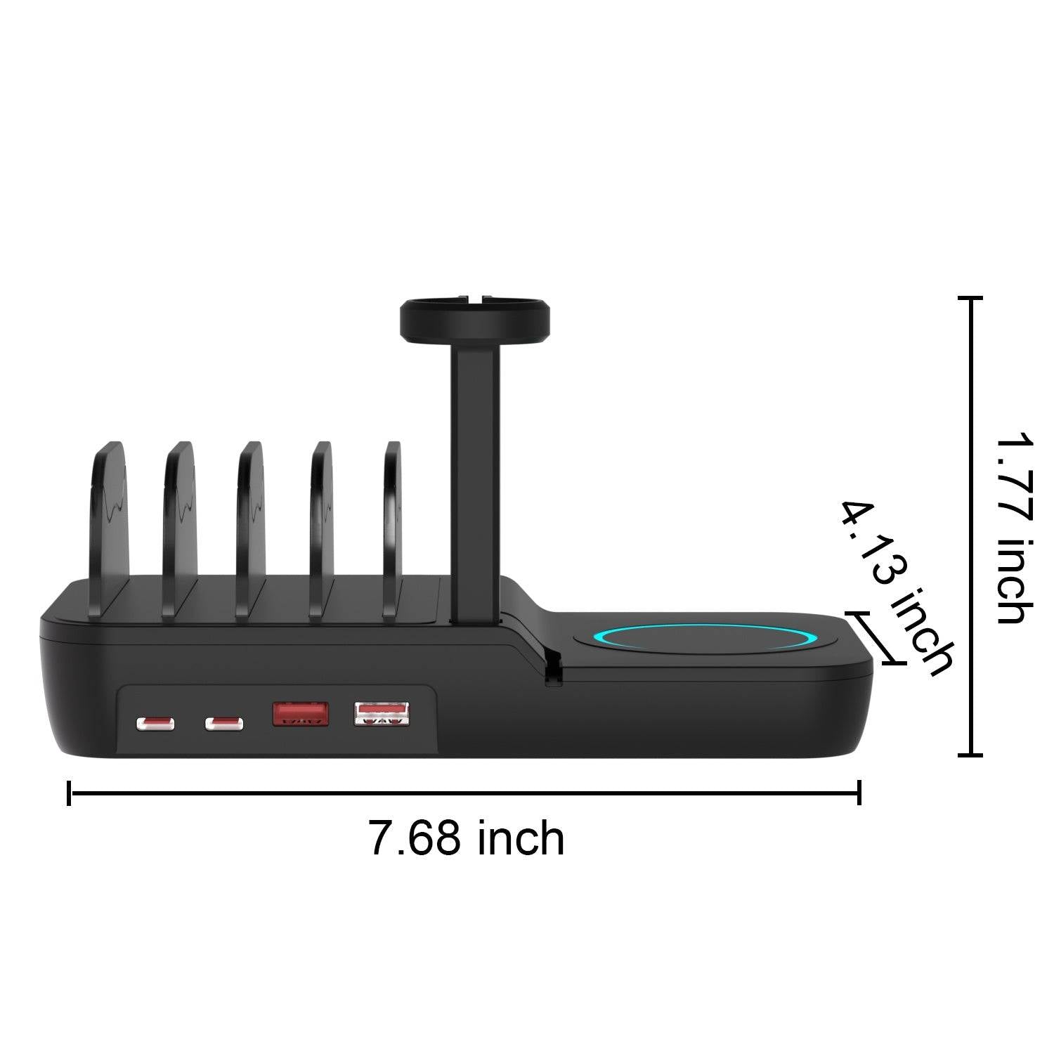 Charging Station 70W 5 in1 Wireless Fast USB C Dock