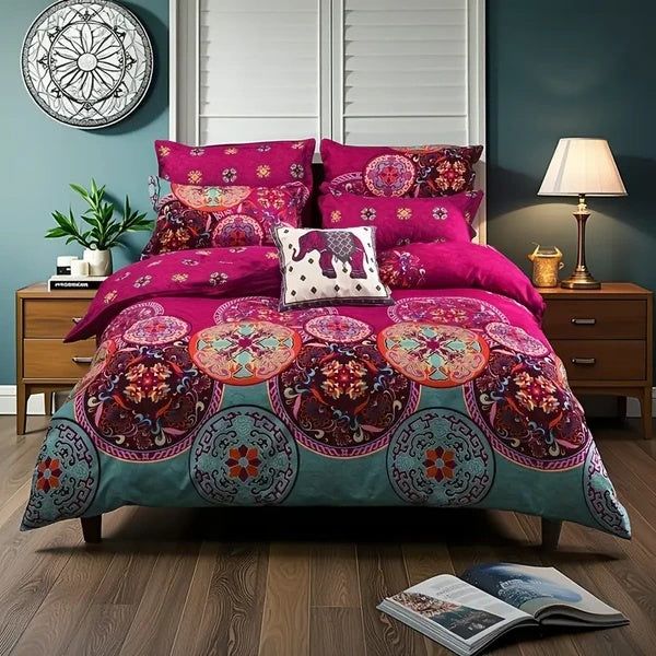 King Duvet Covers Set with Two Pillowcases Premium Soft