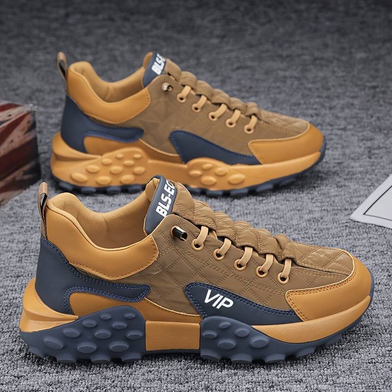 Men’s Low-Top Canvas Sneakers, Lightweight Breathable Design with Non-Slip Sole for Casual & Sports Wear
