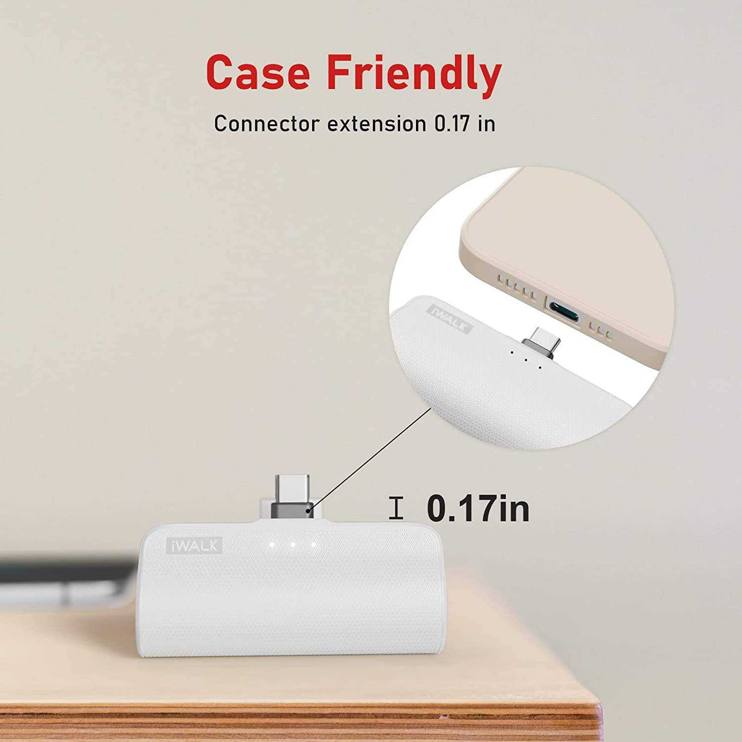 3350mAh Power Bank Portable Type C Fast Charging