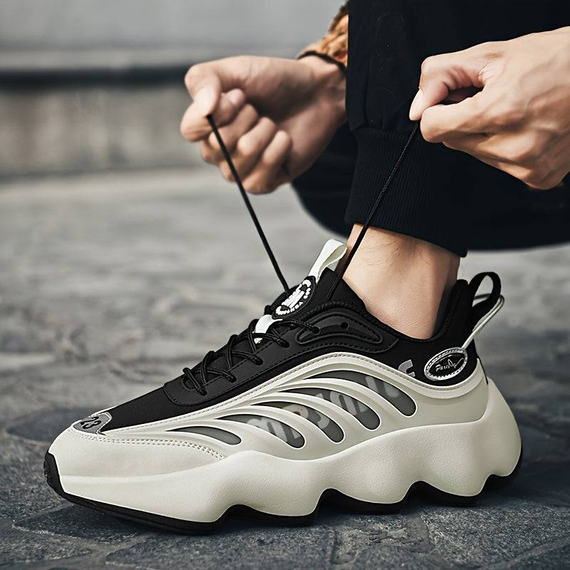 Men’s Trendy Dad Sneakers with Breathable Design & Cushioned Sole, Versatile Sports & Casual Shoes for Running and Everyday Wear