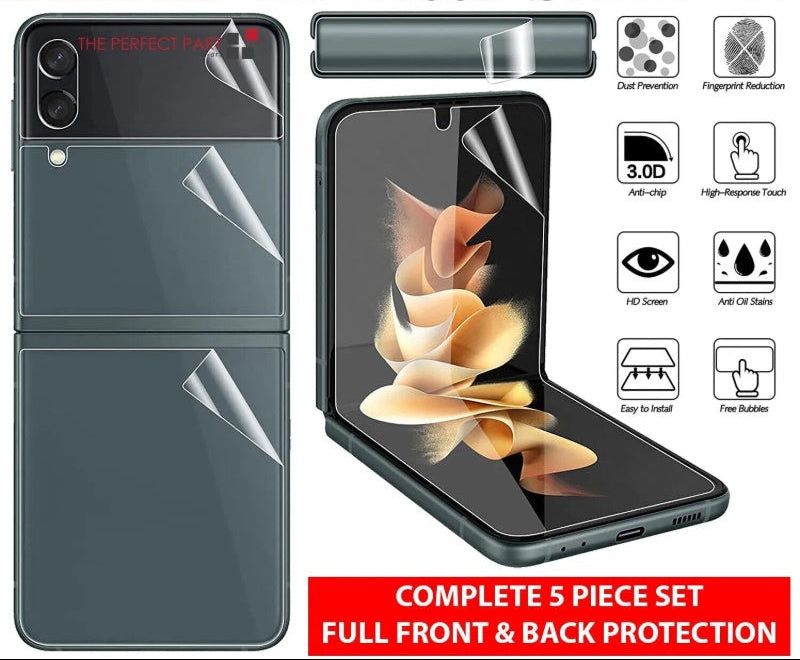 Hydrogel Screen Protector for Galaxy Z Flip 3