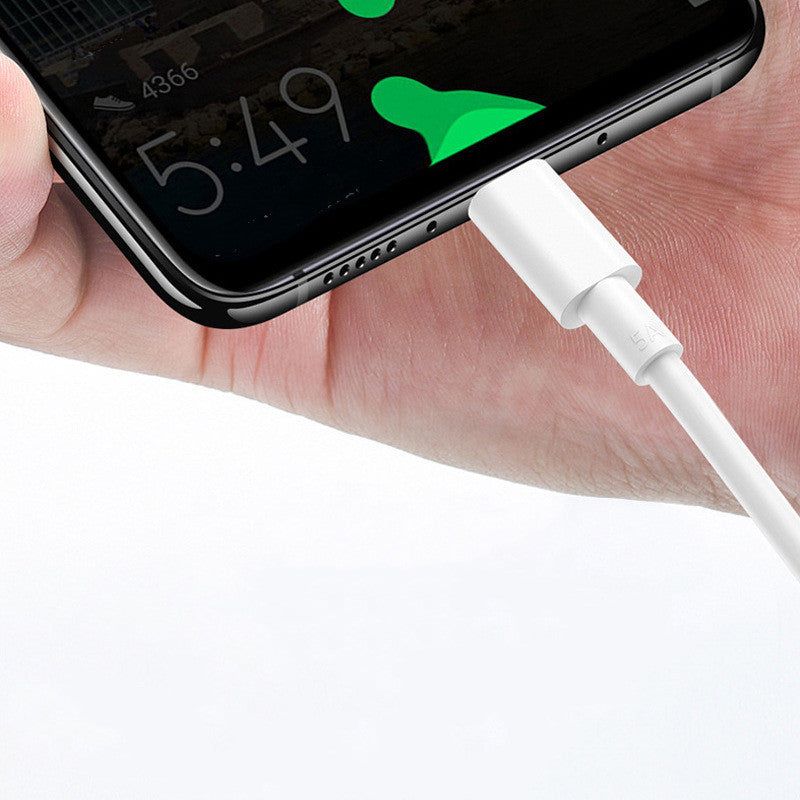 5A USB C Cable Fast Charging Data Cord Durable PVC