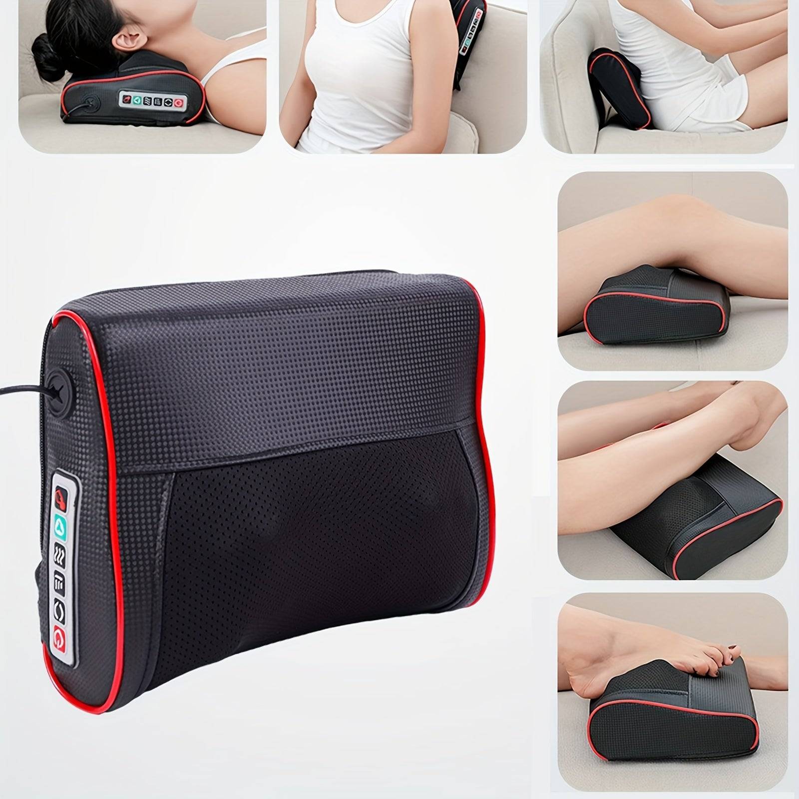Electric Shiatsu Neck Massager – Deep Tissue Kneading for Shoulders, Back & Legs, Relaxation Therapy Gift for Parents & Adults