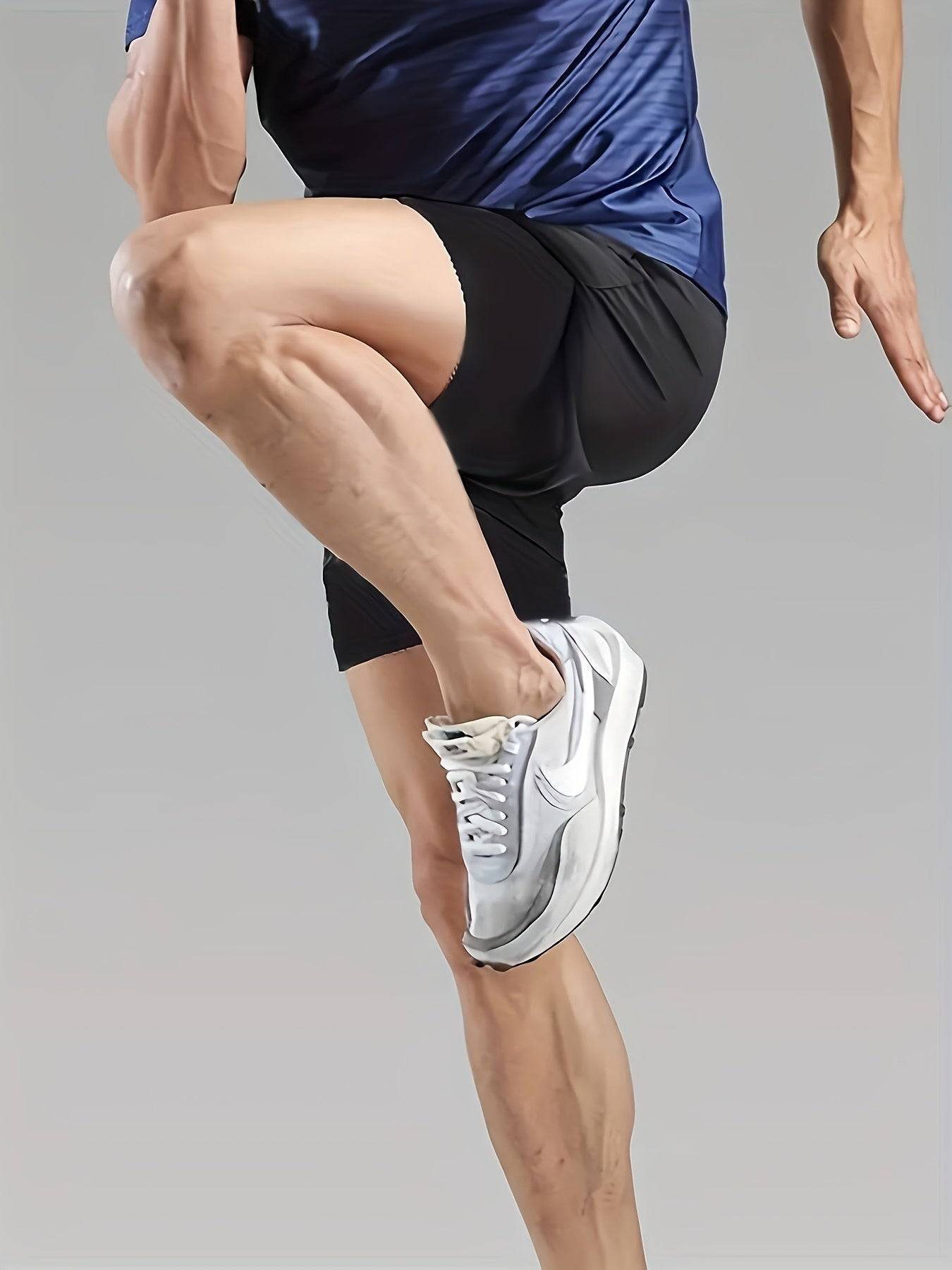 Men's Quick-Dry Workout Shorts 6-Pack – Lightweight, Breathable, Elastic Waist for Gym, Running & Beach