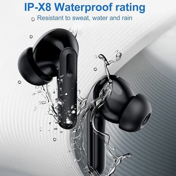 Bluetooth 5.3 Wireless Earbuds Noise Cancelling IPX8