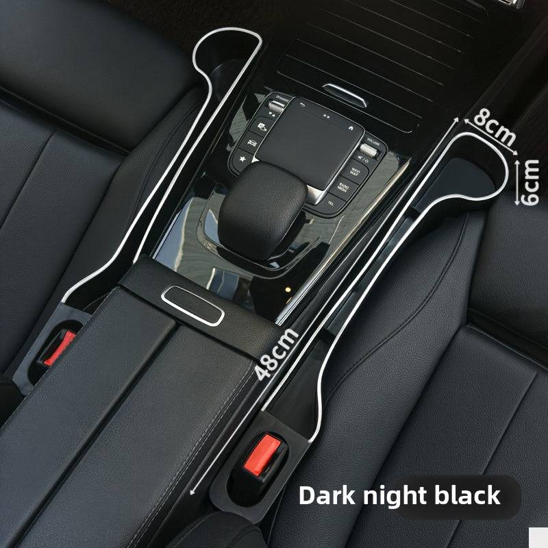 2pcs TPU car seat organizer box, universal fit, multifunctional storage for accessories, keeps interior clean and tidy