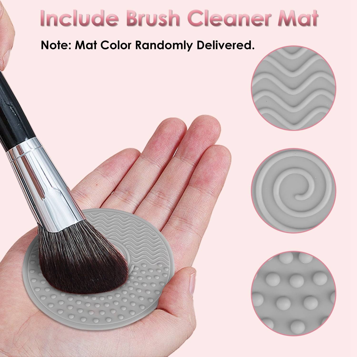 4-In-1 Electric Makeup Brush Cleaner with UV Function