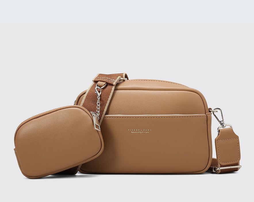 Womens PU Leather Tote Bag with Woven Lock