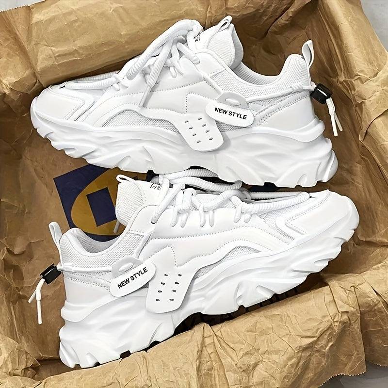 Men’s Trendy Mesh Sneakers – Breathable Versatile Casual Fashion Shoes for Daily Wear