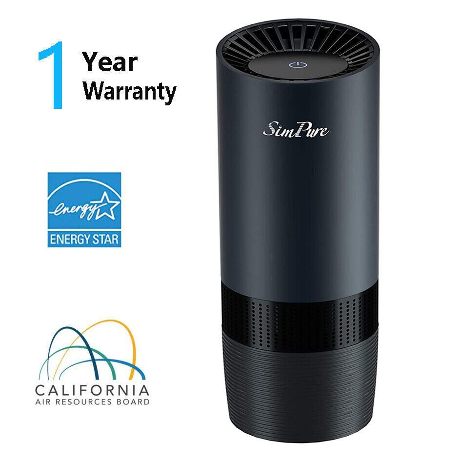 Air Purifier Portable MS6 H13 HEPA Ionizer for Car and Home