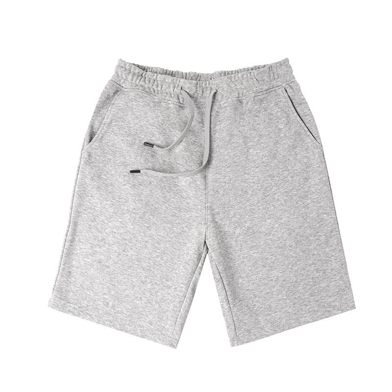 Men's And Women's Same Heavy Knit Sports Drawstring Straight Shorts - PMMNAPOLES