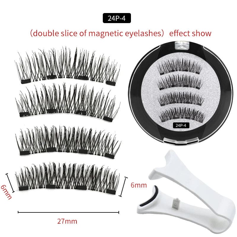 Reusable magnetic false eyelashes - PMMNAPOLES