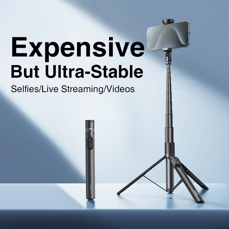 67 Inch Phone Tripod Selfie Stick with Remote Control