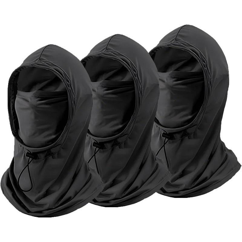 3-Pack Summer Balaclava Face Masks – UV Protection Full Head Hood, Breathable Sun Shield for Cycling, Motorcycle & Fishing