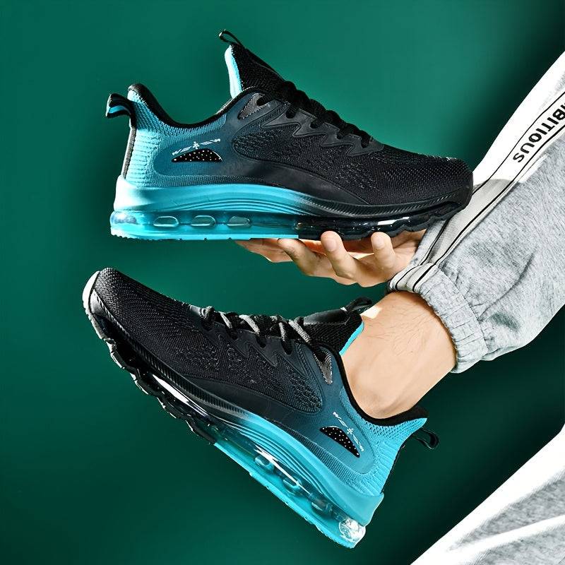 Men’s Non-Slip Training Sneakers with Button Closure, Lightweight Indoor & Outdoor Running Shoes