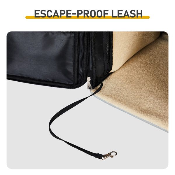 Expandable Cat Carrier Backpack for Dogs and Cats