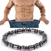 Black stone magnetic therapy bracelet for weight loss - PMMNAPOLES