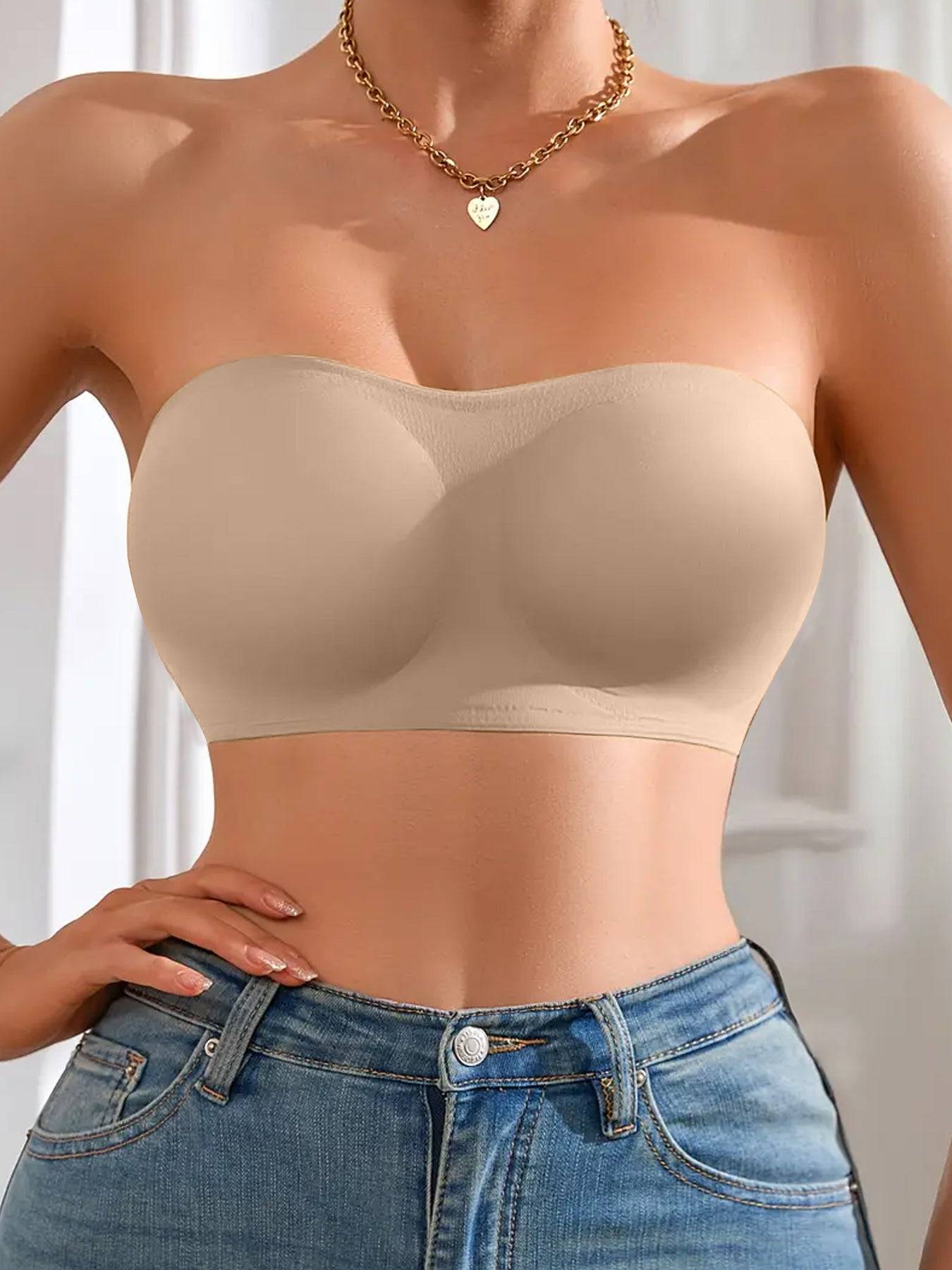 3PCS Wireless Seamless Push Up Bras Set