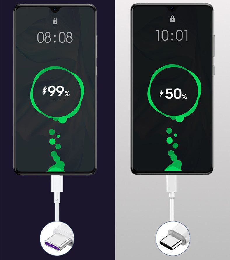 5A USB C Cable Fast Charging Data Cord Durable PVC