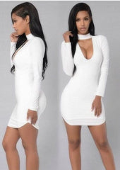 European, American, explosive, V-neck, cocktail dresses and sexy dresses - PMMNAPOLES